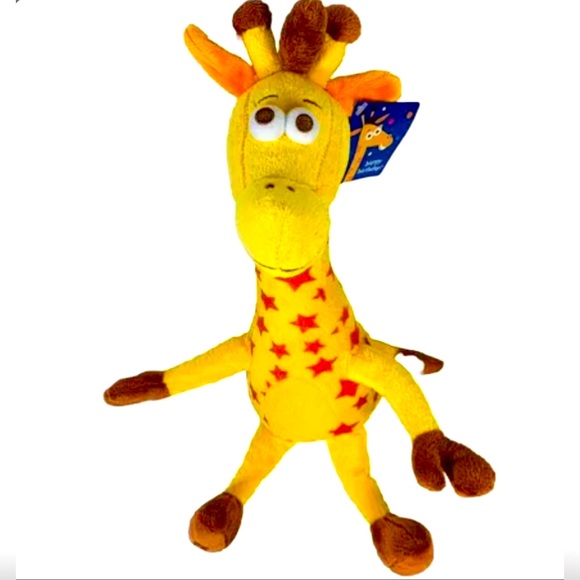 NEW NWT Geoffrey Toys R Us Giraffe Mascot Retired 2017 Plush Stuffed Character - Picture 1 of 3